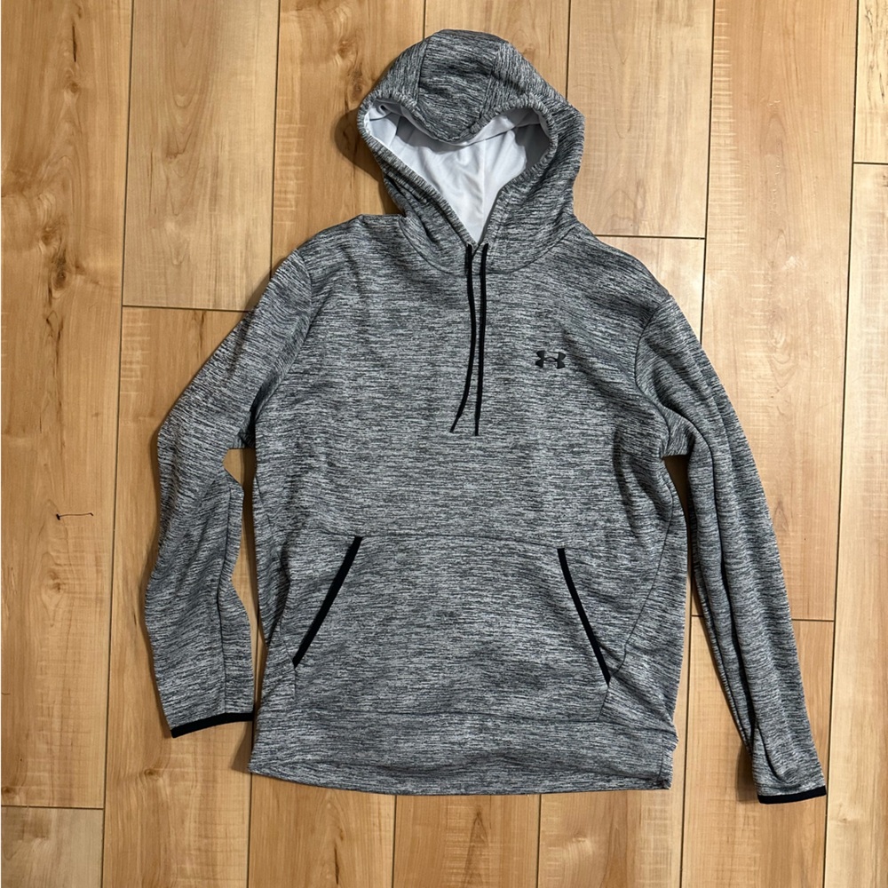Under armor Heather Gray Hoodie Sweater